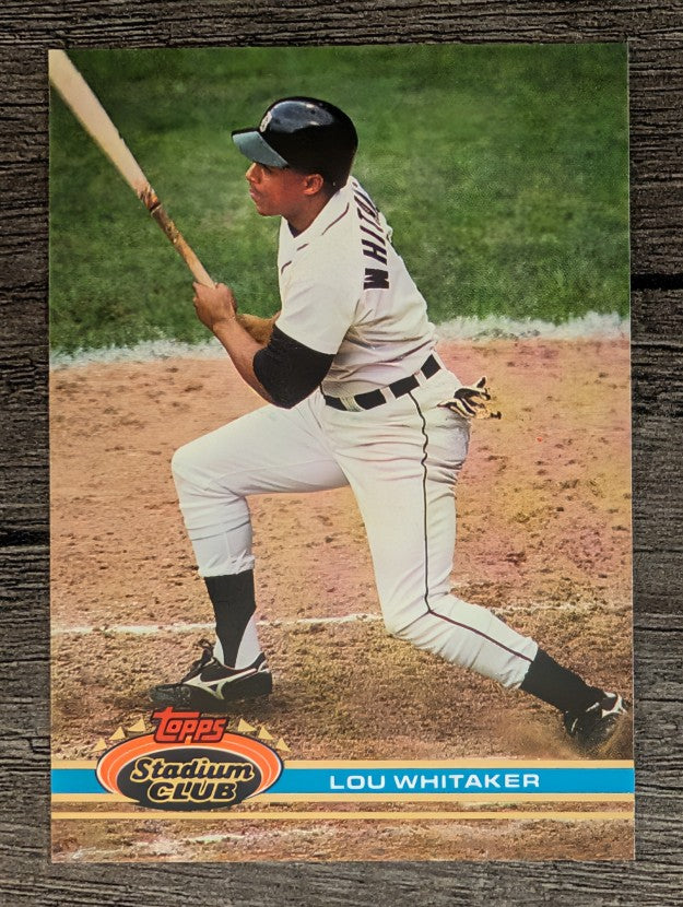 1991 Stadium Club #101 Lou Whitaker