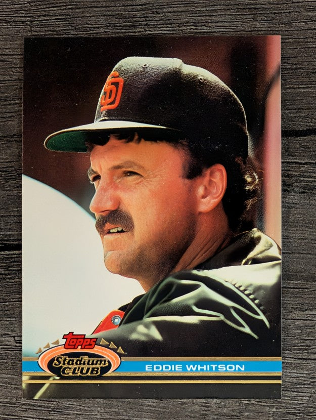 1991 Stadium Club #246 Eddie Whitson