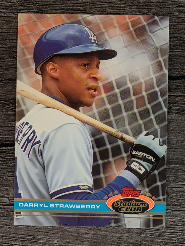 1991 Stadium Club #301 Darryl Strawberry