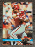 1991 Stadium Club #317 Wes Chamberlain RC