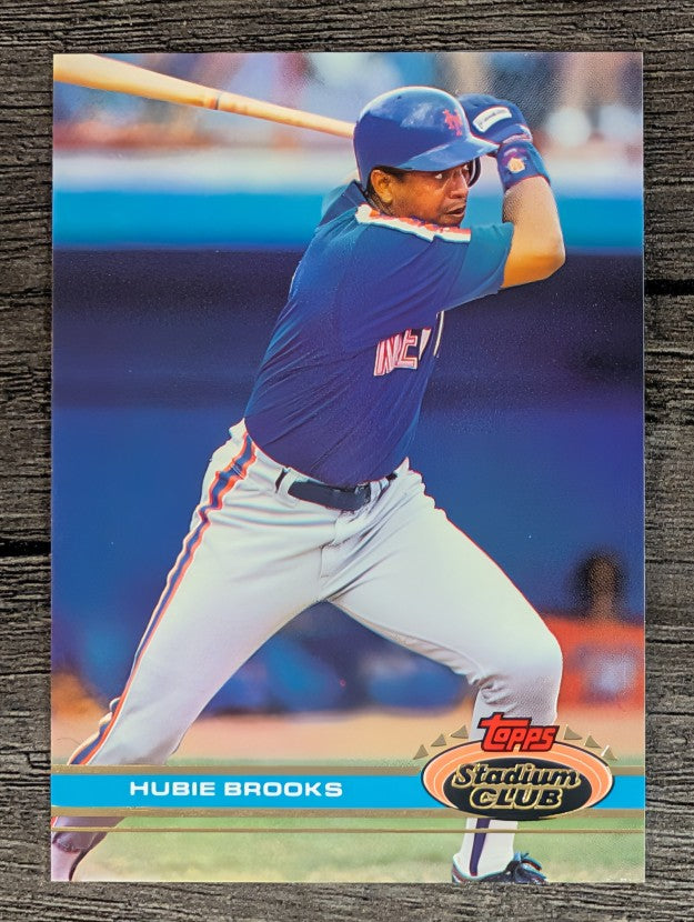 1991 Stadium Club #325 Hubie Brooks