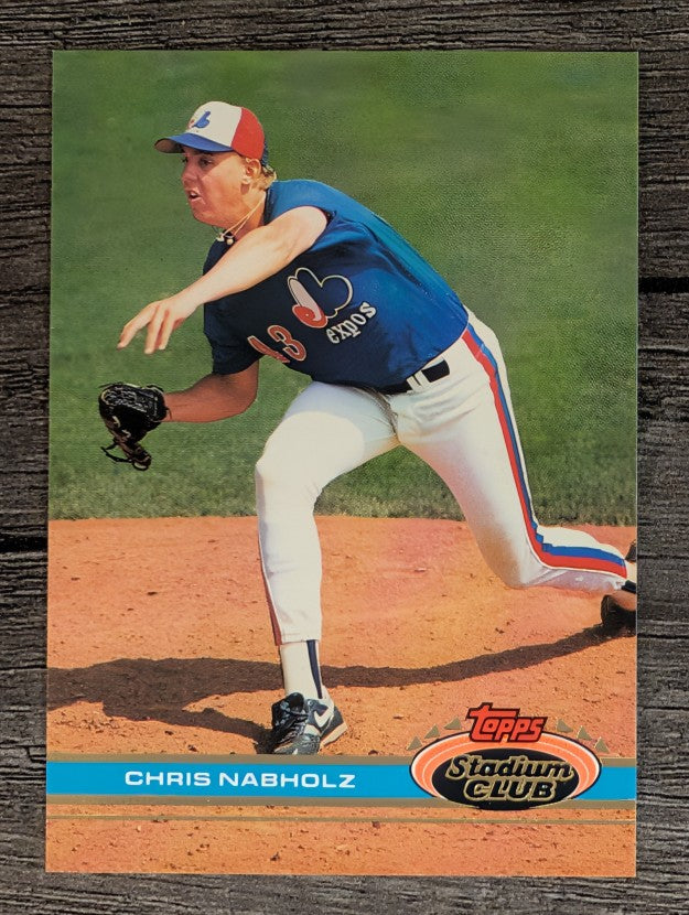 1991 Stadium Club #326 Chris Nabholz
