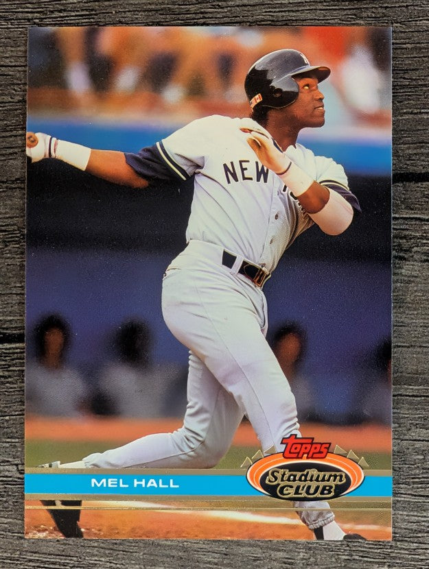 1991 Stadium Club #333 Mel Hall