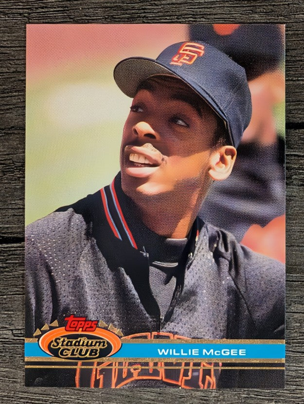 1991 Stadium Club #335 Willie McGee