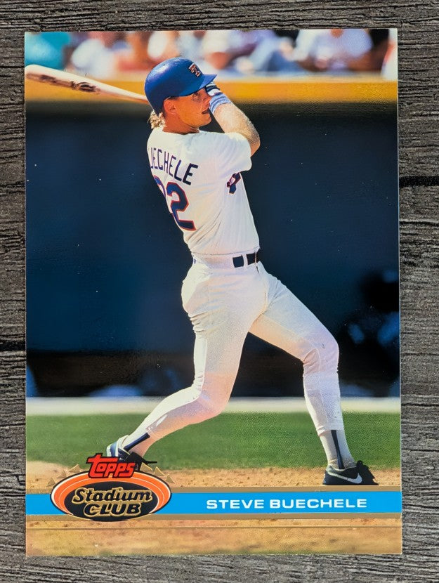 1991 Stadium Club #337 Steve Buechele