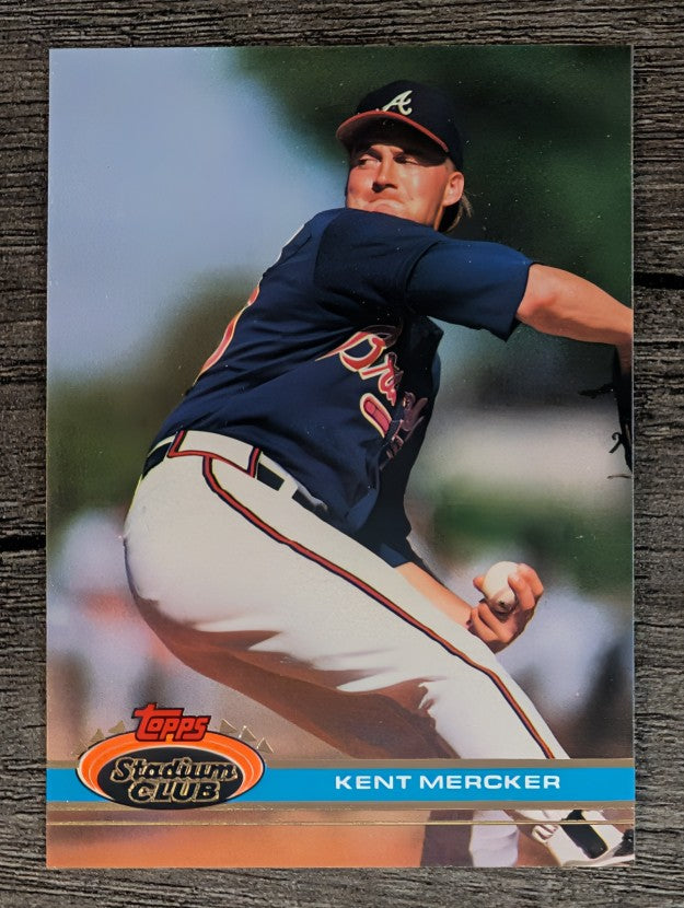 1991 Stadium Club #341 Kent Mercker