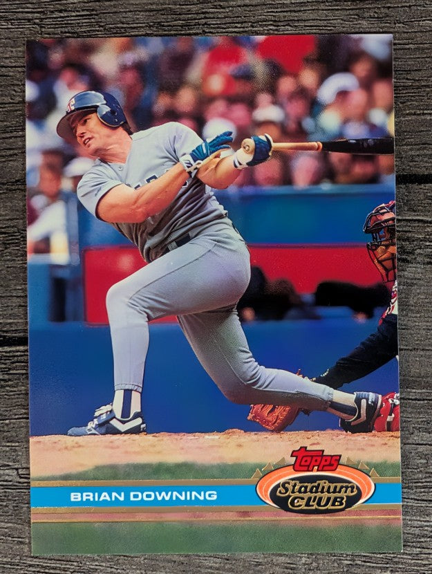 1991 Stadium Club #348 Brian Downing