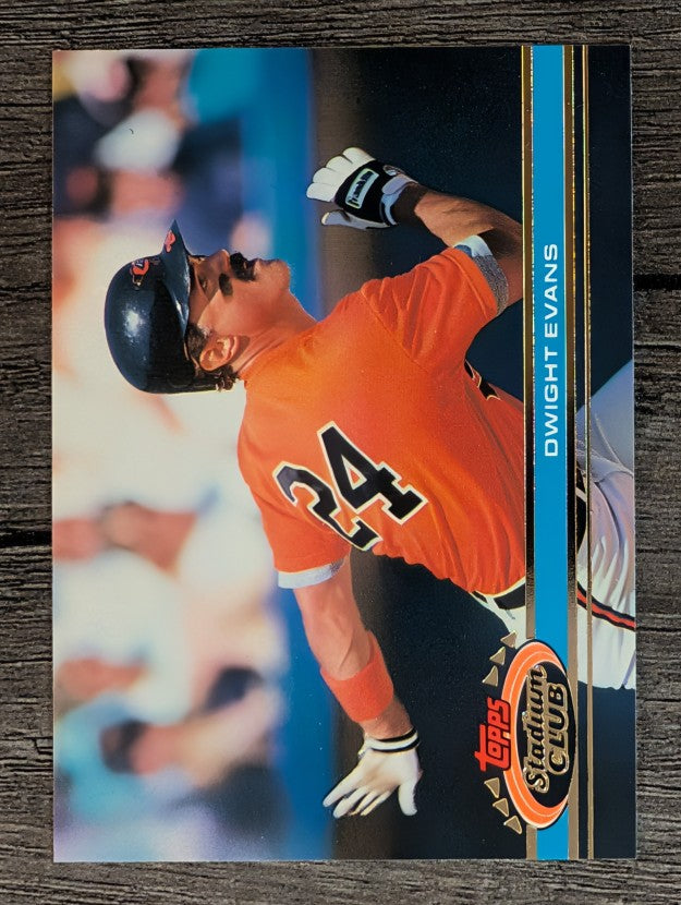 1991 Stadium Club #351 Dwight Evans