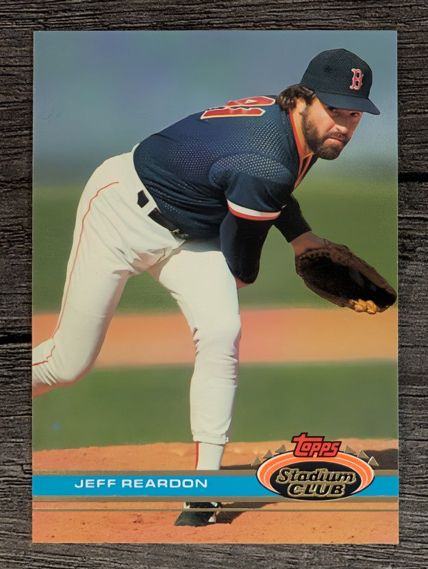 1991 Stadium Club #354 Jeff Reardon