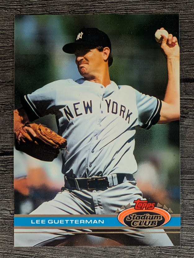 1991 Stadium Club #361 Lee Guetterman