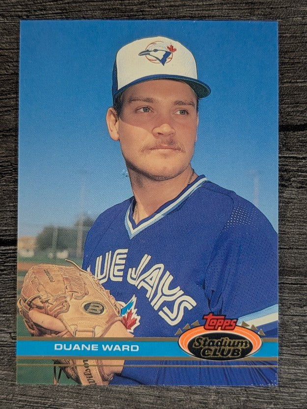1991 Stadium Club #363 Duane Ward
