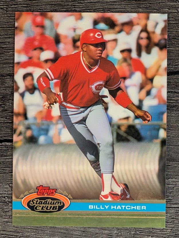 1991 Stadium Club #371 Billy Hatcher