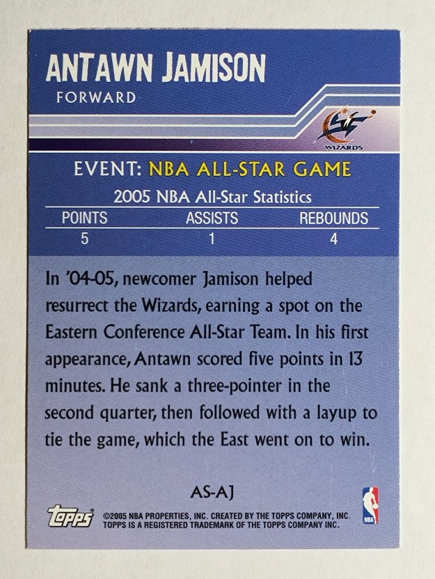 2005-06 Topps All-Star Altitude #ASAJ Antawn Jamison