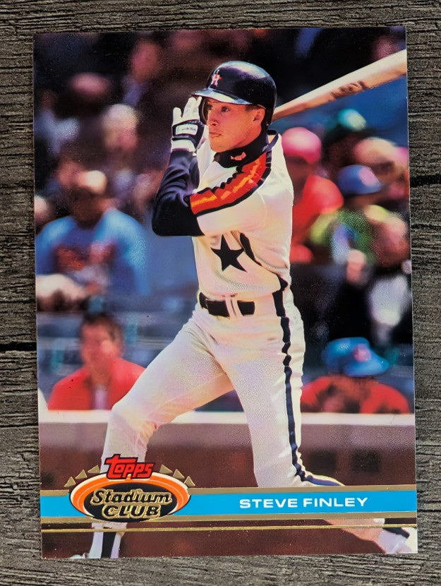1991 Stadium Club #376 Steve Finley