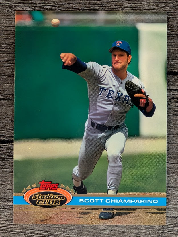 1991 Stadium Club #384 Scott Chiamparino