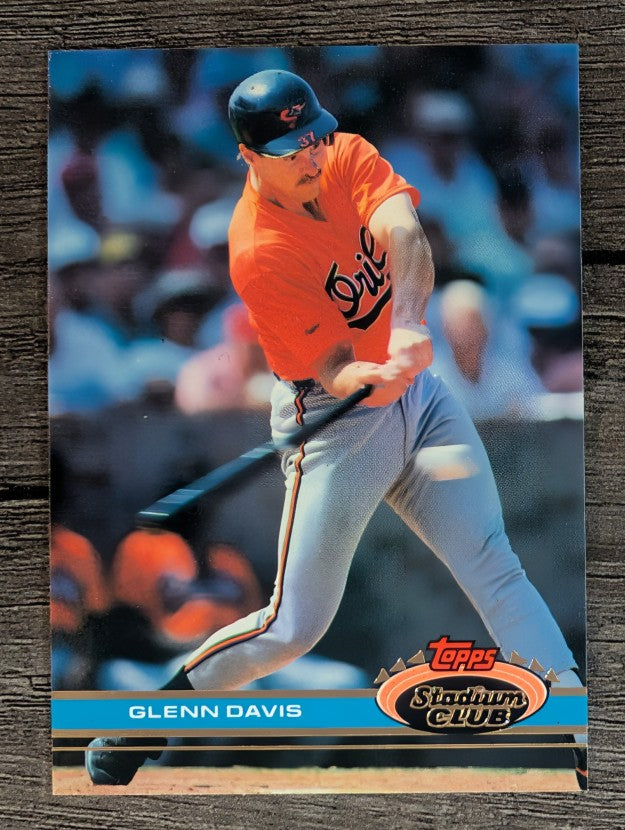1991 Stadium Club #391 Glenn Davis