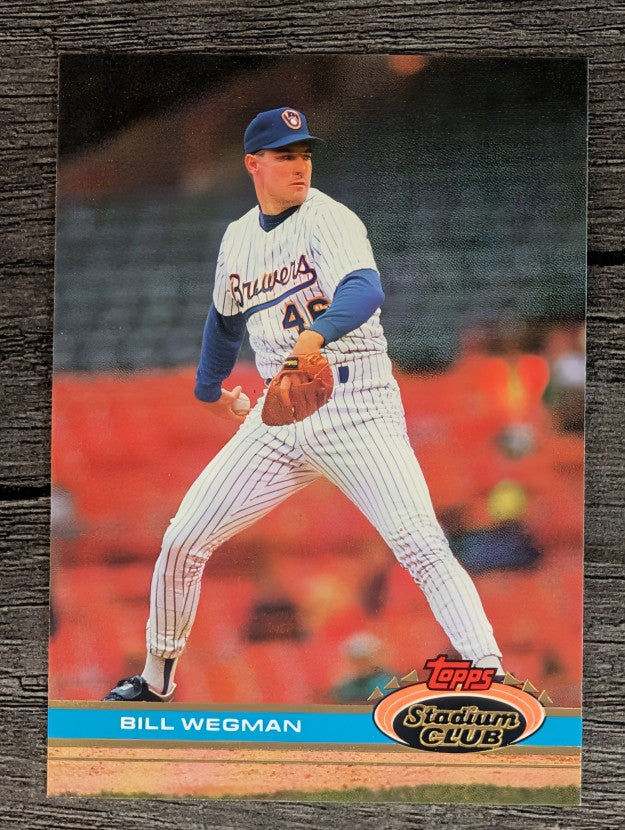 1991 Stadium Club #398 Bill Wegman