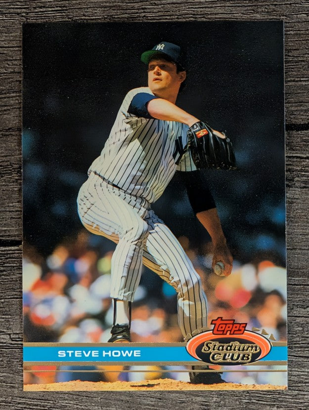 1991 Stadium Club #401 Steve Howe