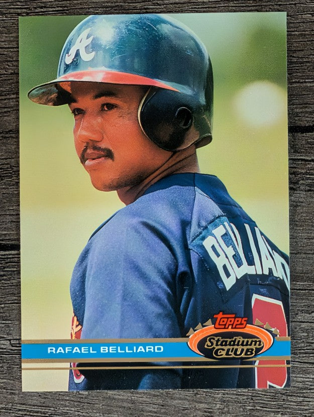 1991 Stadium Club #404 Rafael Belliard