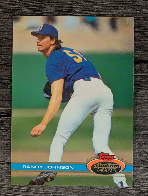 1991 Stadium Club #409 Randy Johnson