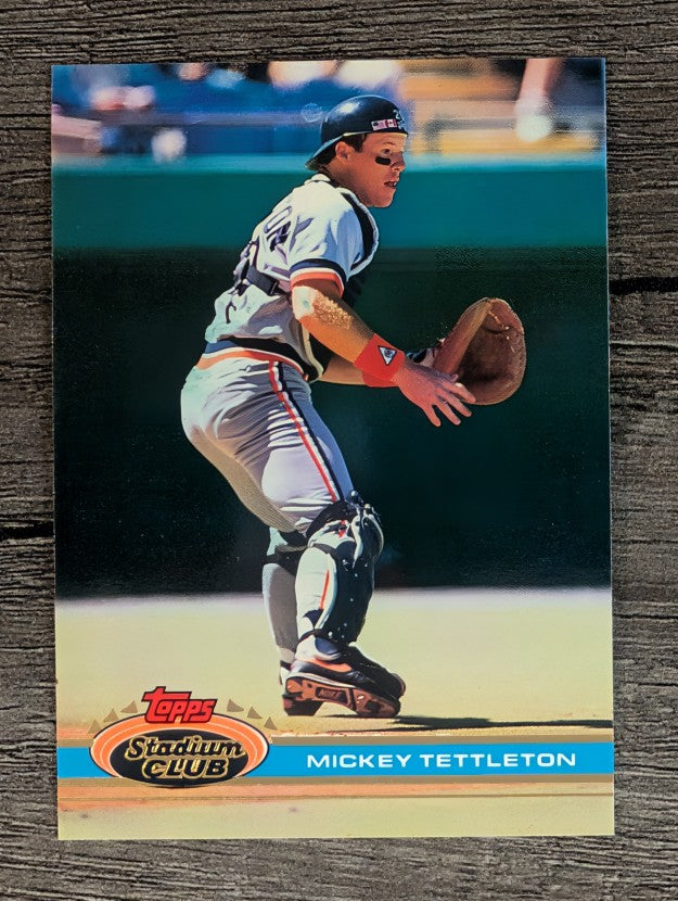 1991 Stadium Club #412 Mickey Tettleton