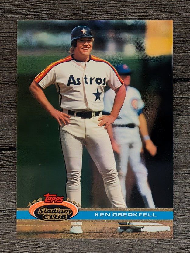 1991 Stadium Club #414 Ken Oberkfell