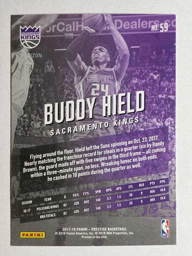 2017-18 Prestige Horizon #59 Buddy Hield