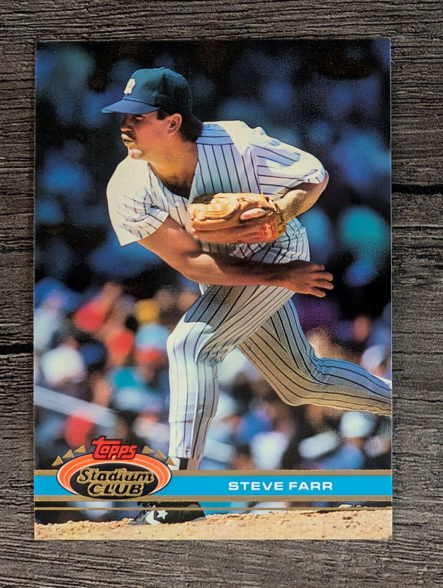 1991 Stadium Club #419 Steve Farr