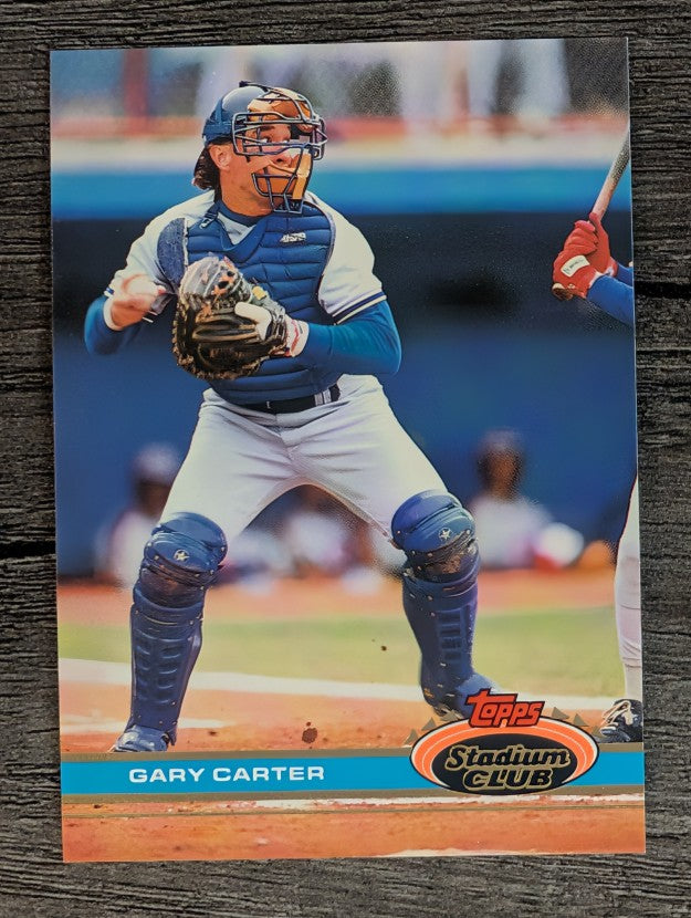 1991 Stadium Club #424 Gary Carter