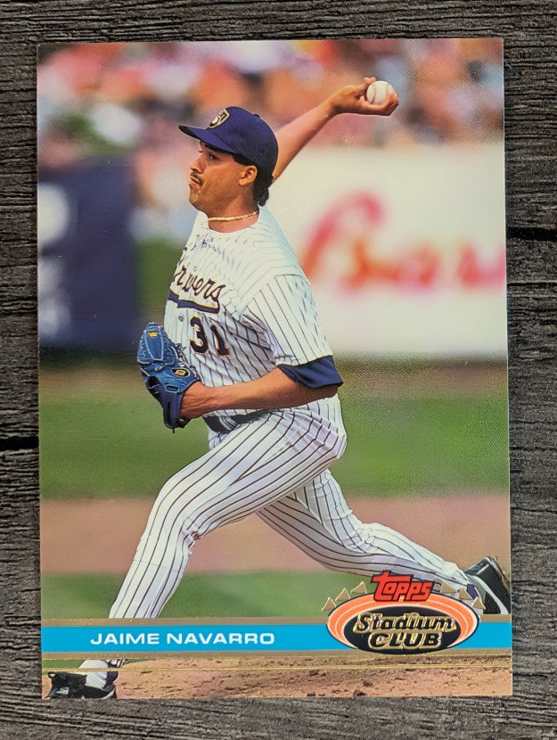 1991 Stadium Club #436 Jaime Navarro