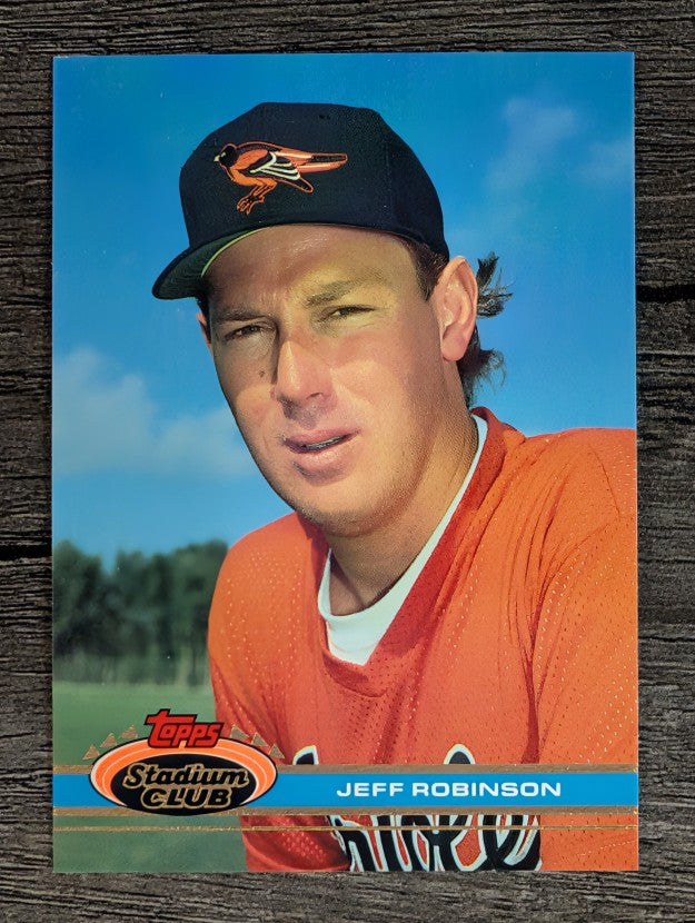 1991 Stadium Club #441 Jeff M. Robinson