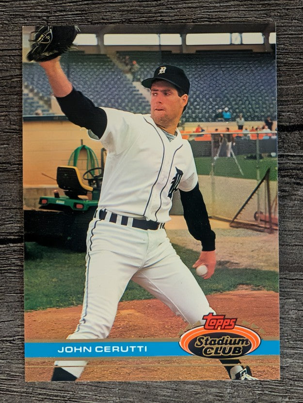 1991 Stadium Club #445 John Cerutti