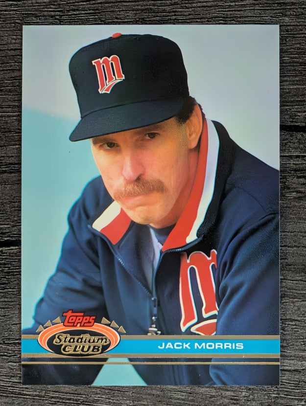 1991 Stadium Club #447 Jack Morris