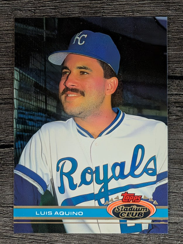 1991 Stadium Club #451 Luis Aquino