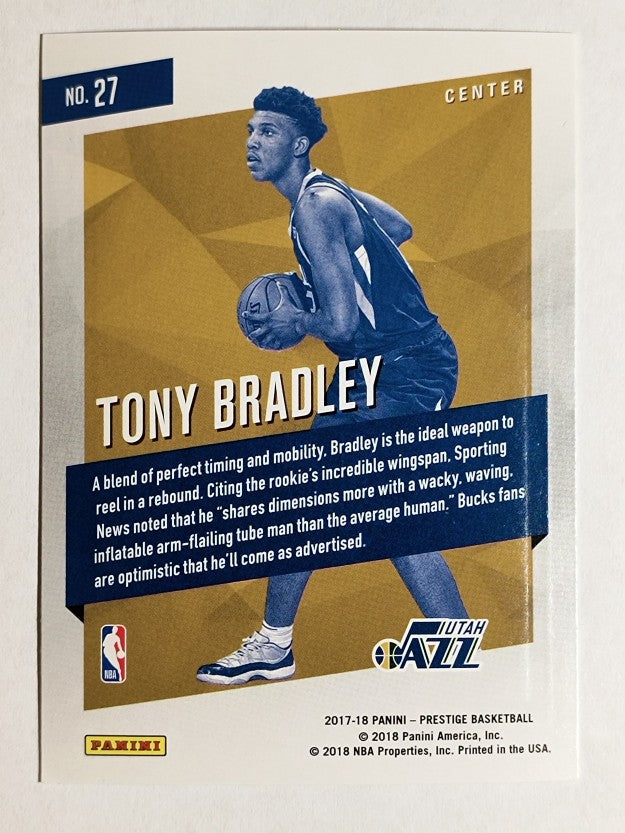 2017-18 Prestige Micro Etch Rookies #27 Tony Bradley