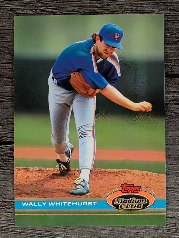 1991 Stadium Club #458 Wally Whitehurst
