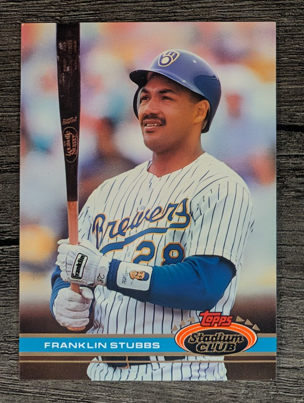 1991 Stadium Club #461 Franklin Stubbs