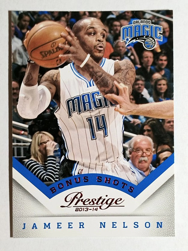 2013-14 Prestige Bonus Shots Red #94 Jameer Nelson