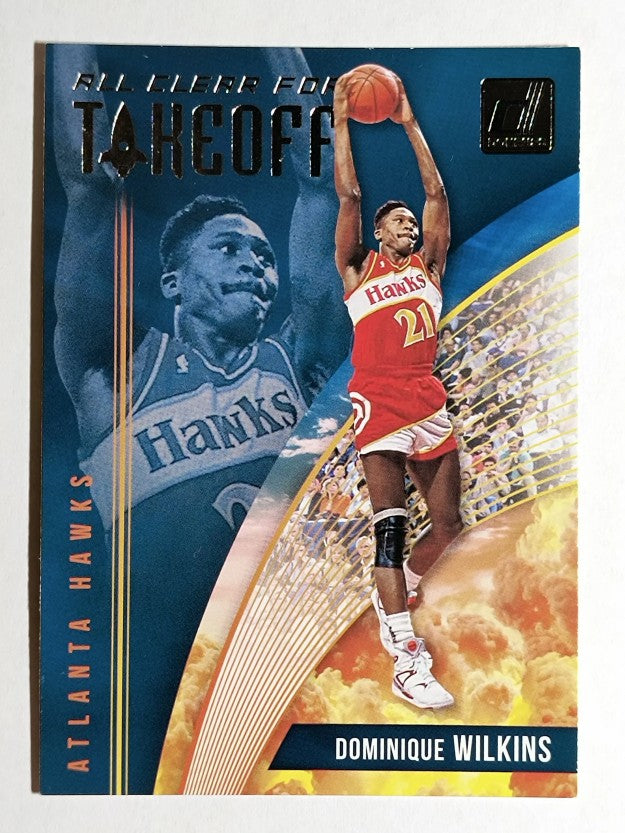 2018-19 Donruss All Clear for Takeoff #3 Dominique Wilkins
