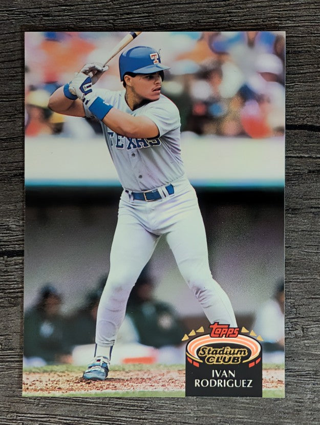 1992 Stadium Club #415 Ivan Rodriguez