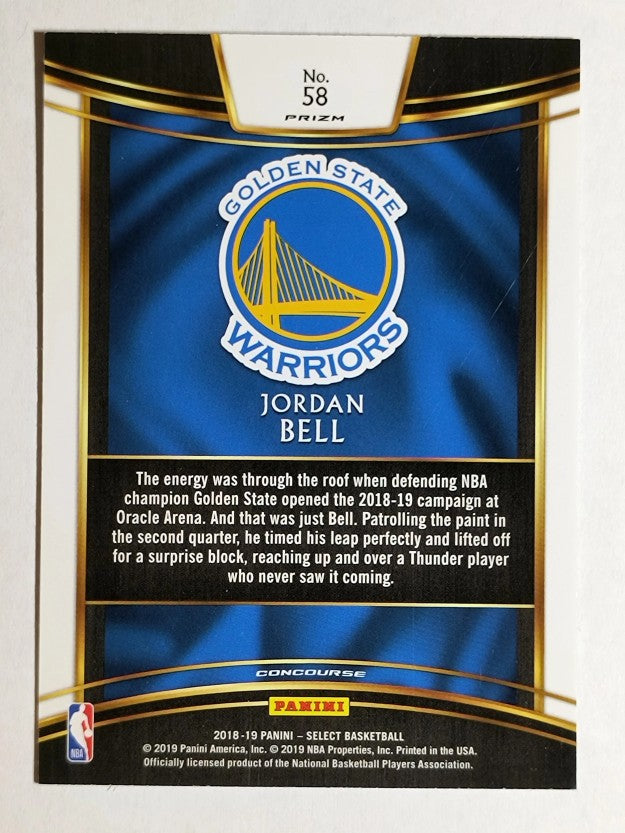 2018-19 Select Prizms Scope #58 Jordan Bell