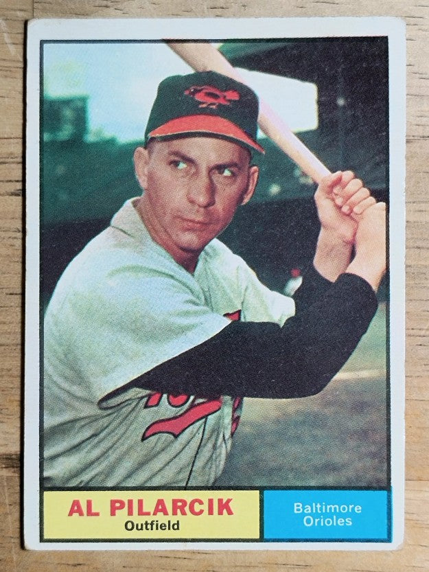 1961 Topps #62 Al Pilarcik (VG)