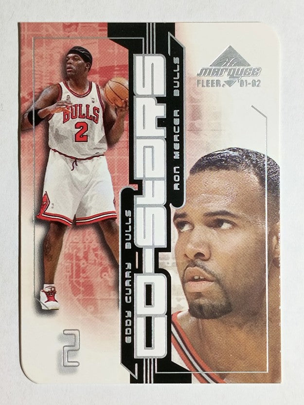2001-02 Fleer Marquee Co-Stars #10 Ron Mercer/Eddie Curry