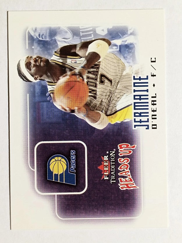 2003-04 Fleer Tradition Heads Up #7 Jermaine O'Neal