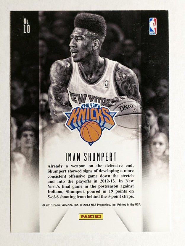 2013-14 Panini Hoops Rising Stars Exclusive #10 Iman Shumpert