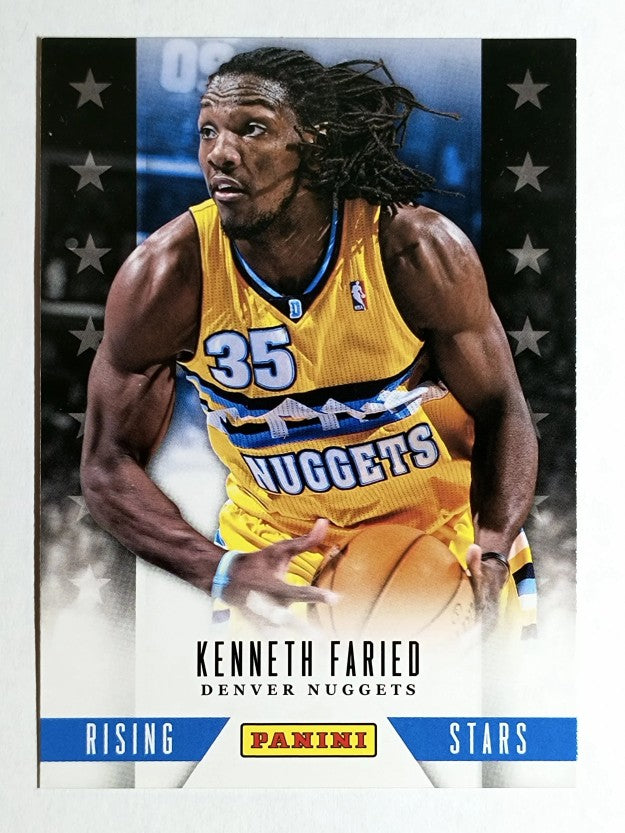 2013-14 Panini Hoops Rising Stars Exclusive #7 Kenneth Faried