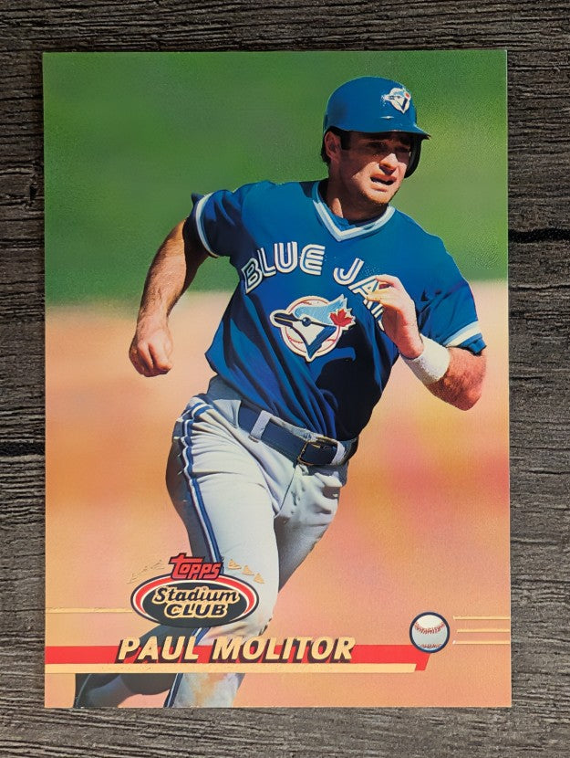 1993 Stadium Club #627 Paul Molitor