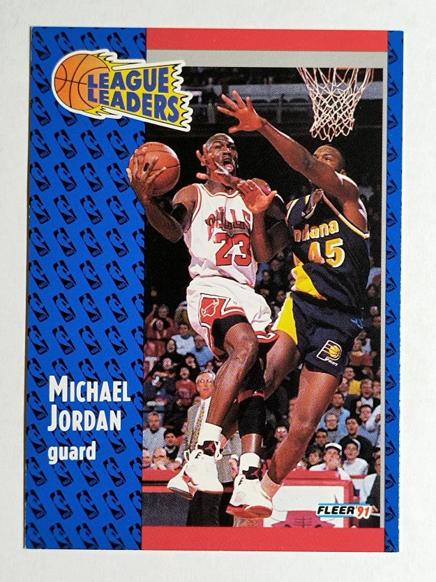 1991-92 Fleer #220 Michael Jordan LL