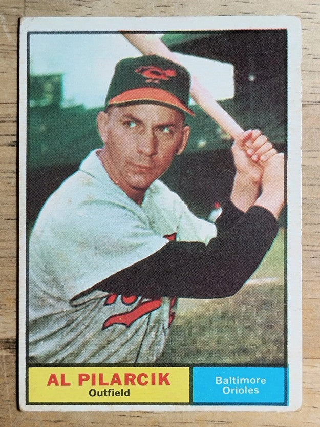 1961 Topps #62 Al Pilarcik (GOOD)