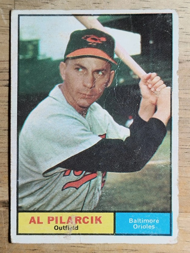 1961 Topps #62 Al Pilarcik (POOR)